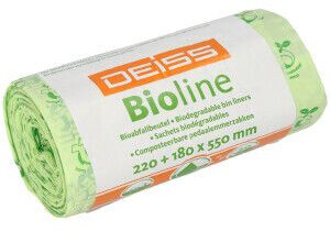 Deiss Bioline 10 L Compostable Bin Liners