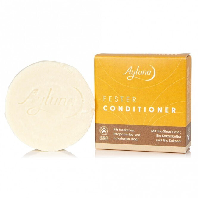 Ayluna Solid conditioner organic coconut oil & organic cocoa butter (55 g)