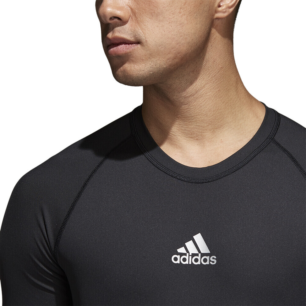 Adidas Alphaskin Shirt CW9524 black ab 14 95 Preisvergleich bei idealo