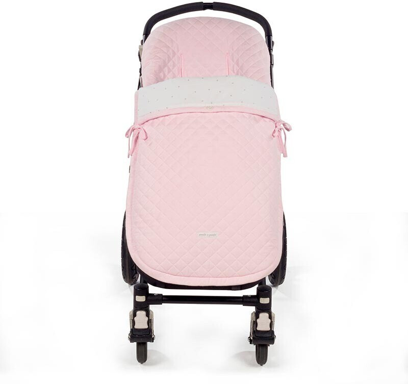 Pasito a Pasito Summer Footmuff Maria pink