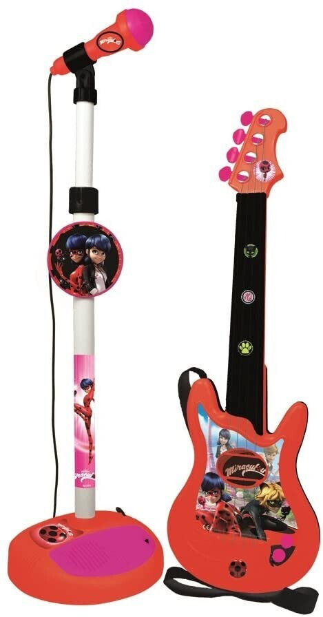 Claudio Reig Miraculous Ladybug Microphone and Guitar