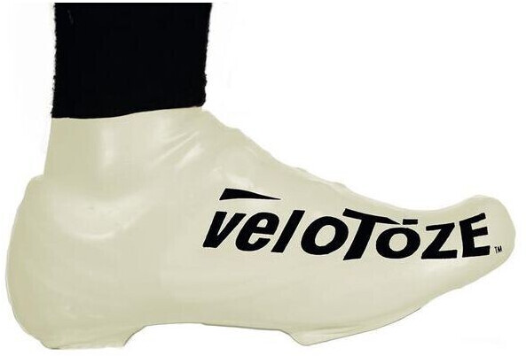 veloToze Cycling Overshoes 2.0 short white