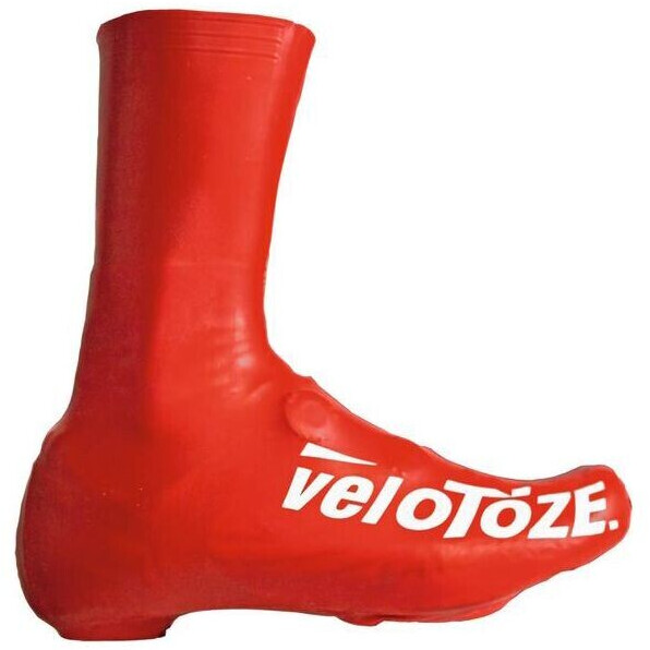 veloToze Cycling Overshoes 2.0 lang red