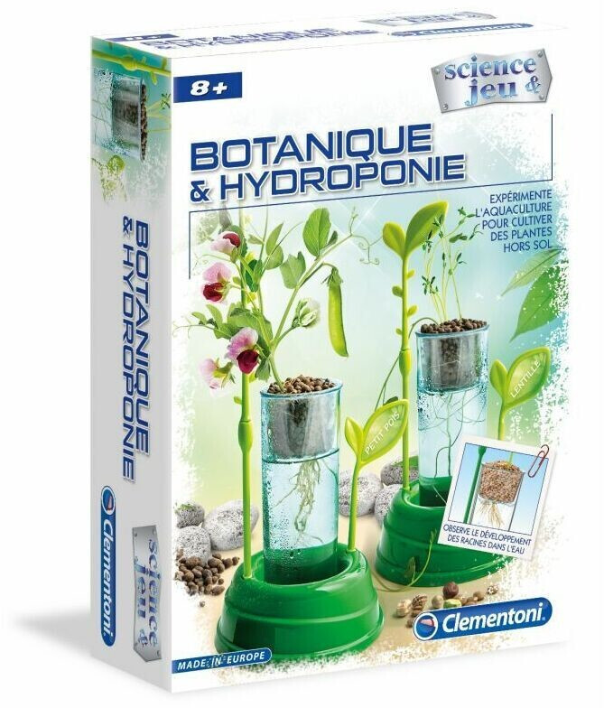 Clementoni Science et Jeu - Jardin et Potager - Play For Future - jeu  scientifique - jeu botanique enfant - version