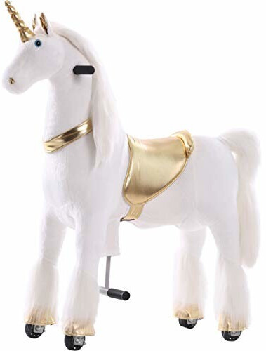 Sweety-Toys Riding Animal Unicorn Big gold