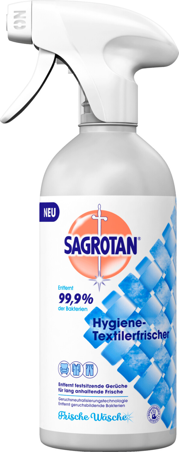 Sagrotan Hygiene-Textilerfrischer (500ml) ab 3,94 €