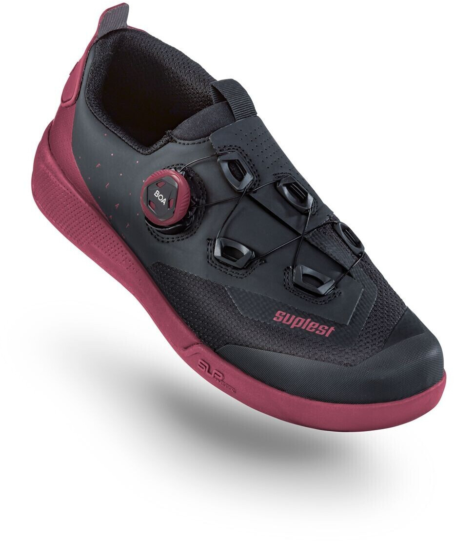 Suplest OFFROAD FLAT AM PRO Flat Pedal black/red plum