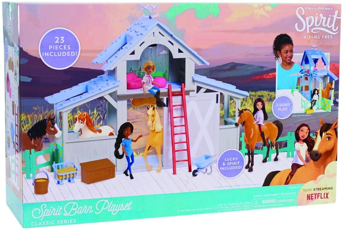 Just Play Spirit Riding Free Barn Playset