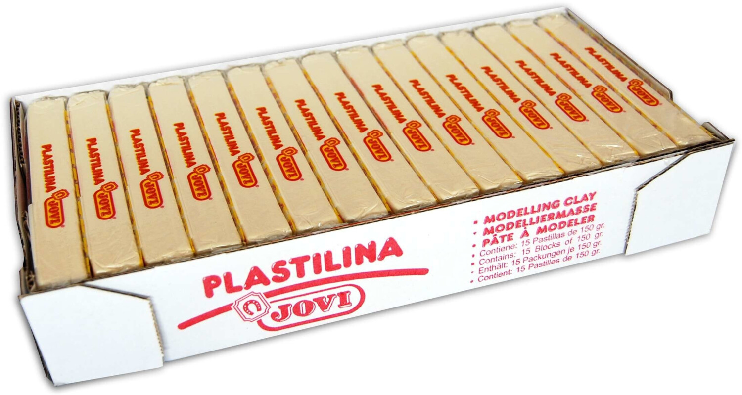 Jovi Plastilina modeling clay 30 bars 50 gr. White