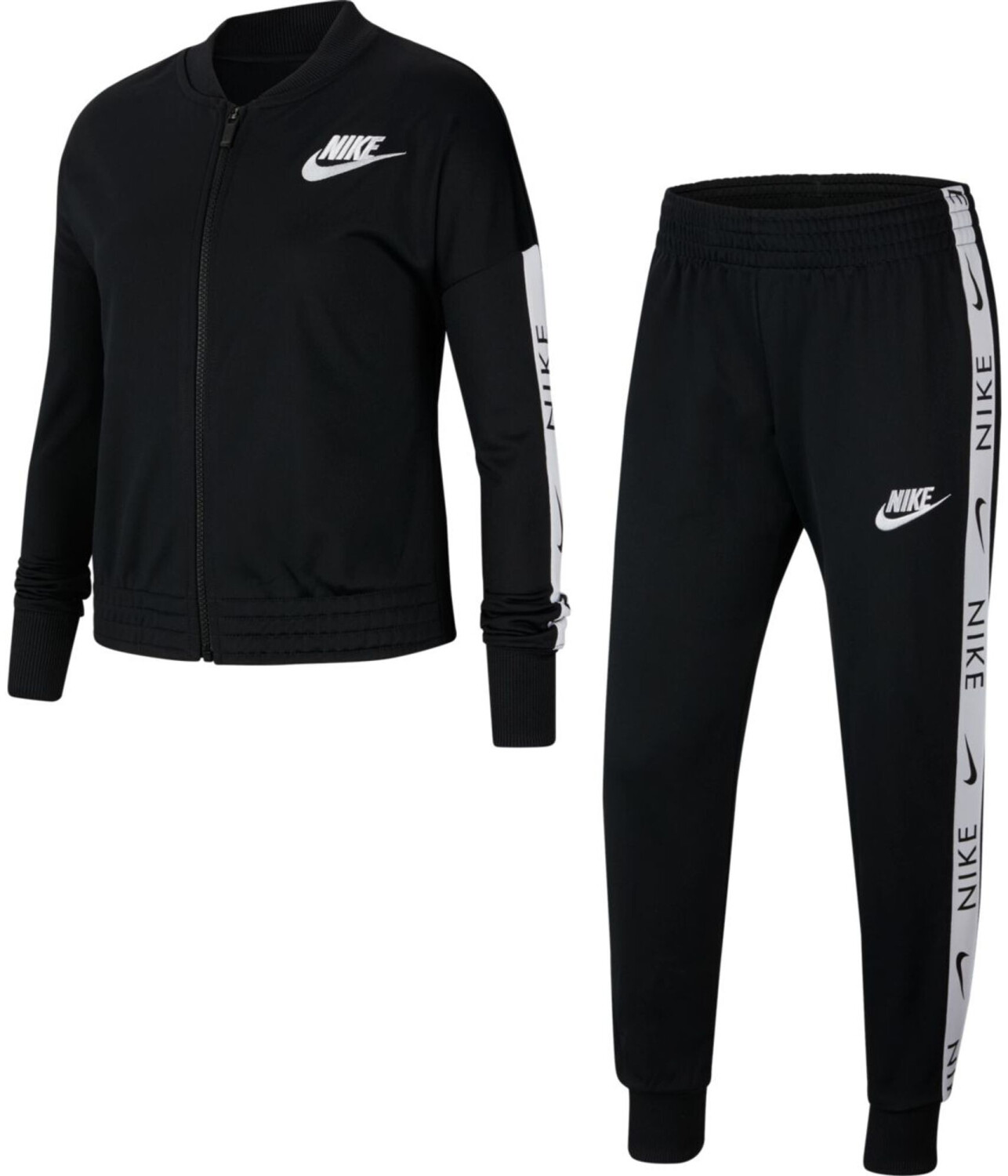 Nike Older Kids Tracksuit CU8374 black white ab 45 00 Preisvergleich bei idealo