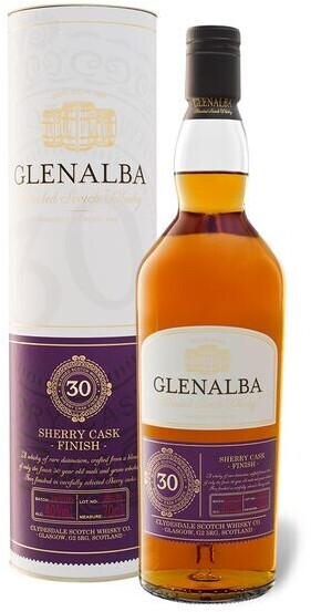 Glenalba 30 Jahre Sherry Cask Preisvergleich | ab € bei 0,7l 40% Finish 69,99