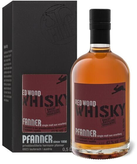 Pfanner Red Wood Single Malt 43% 0,5l
