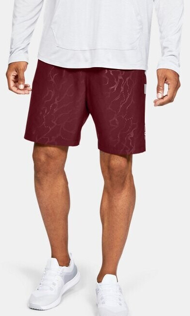 Under Armour UA Emboss Shorts (1351670-615) red