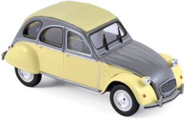 Norev 151398 1:43 Citroën 2CV Dolly 1985 Rialto Yellow & Cormoran Grey