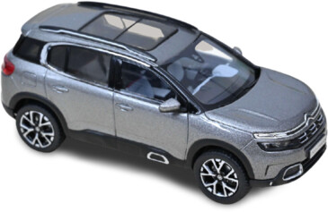 Norev 155562 1:43 Citroën C5 Aircross 2018 Platinium Grey & Silver deco