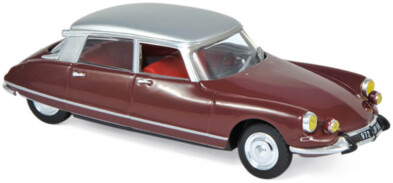 Norev 157081 1:43 Citroën DS 21 Pallas 1967 Dark Red