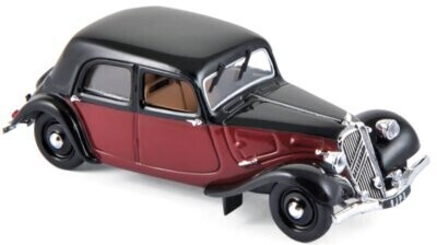 Norev 153050 1:43 Citroën 11 Légère Coupé-de-Ville 1935 Dark Red & Black