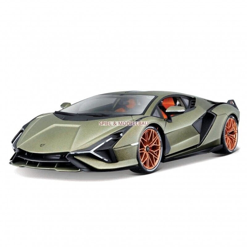 Voiture Lamborghini Sian 1/18 ème Burago : King Jouet, Les autres véhicules  Burago - Véhicules, circuits et jouets radiocommandés