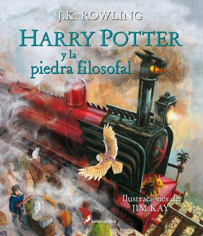 Harry Potter y la piedra filosofal (Harry Potter 1) (Illustrated) (J.K. Rowling)