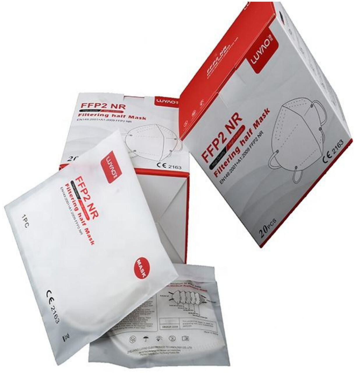 Luyao FFP2 EU CE 2163 EN 149