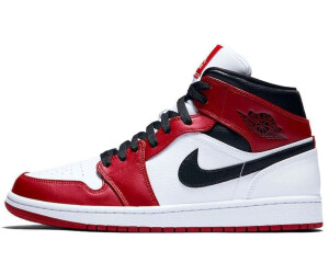 Buy Nike Air Jordan 1 Mid white/gym red from £199.90 (Today
