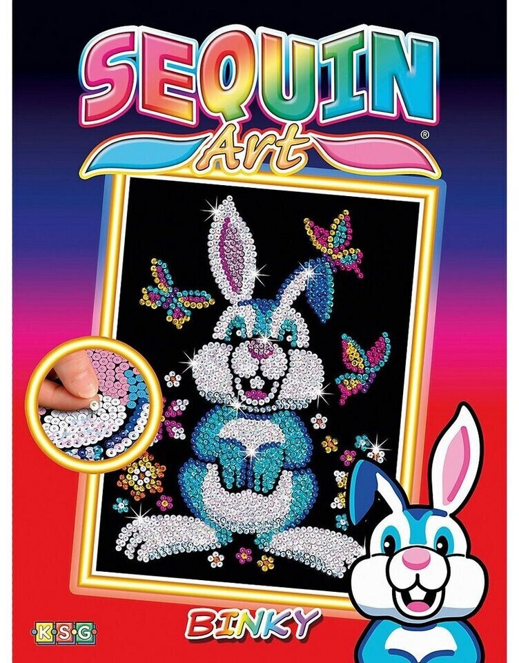 Mammut jouets Sequin Art Red Rabbit (8350429)