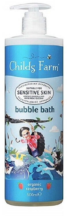 Buy Childs Farm Organic Raspberry Extract Bubble Bath 500ml from £8.00