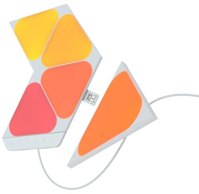 Nanoleaf Shapes Smarter Kit Mini Triangles Starter Set mit 5 Panels  10x11,5cm ab 65,95 € | Preisvergleich bei