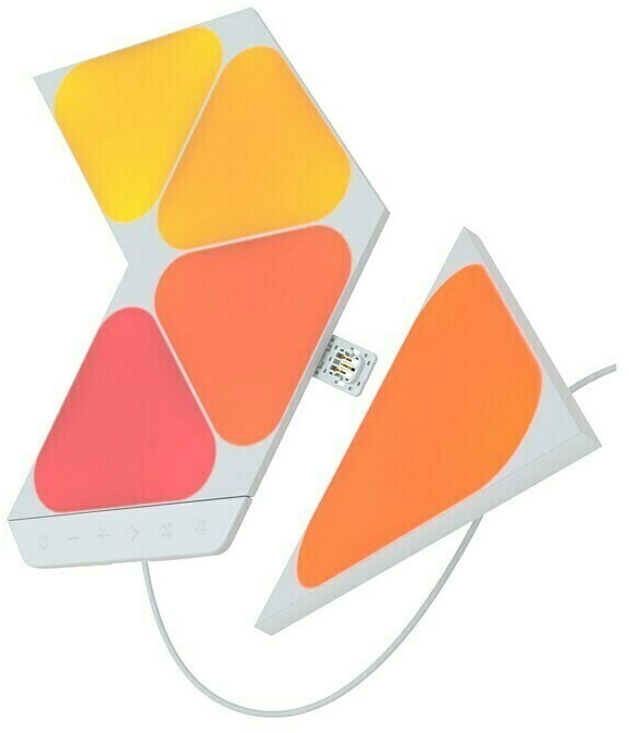 Nanoleaf Shapes Smarter Kit  Mini Triangles with 5 panels 10x11.5cm