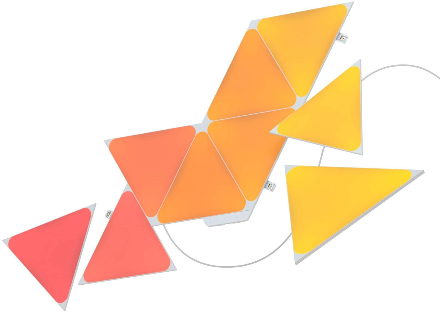 Nanoleaf Shapes Triangles Smarter Kit with 9 panels  1.7x23cm