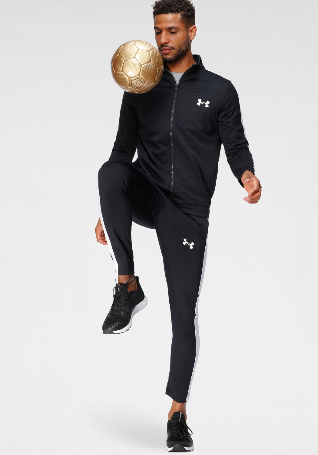 Buy Under Armour UA EMEA Track Suit (1357139) black from £39.90 (Today) –  Best Deals on