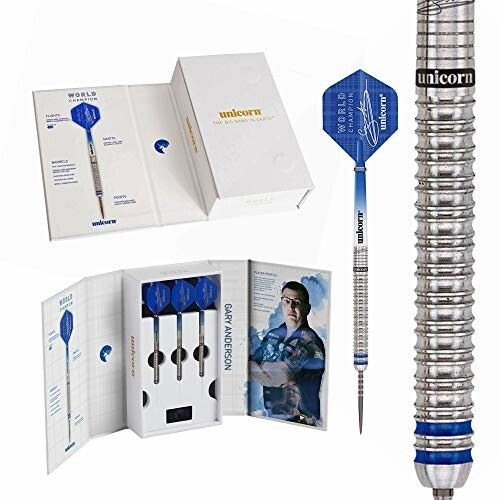 Unicorn Darts 2019 Edition Gary Anderson 90% Tungsten blue 25g