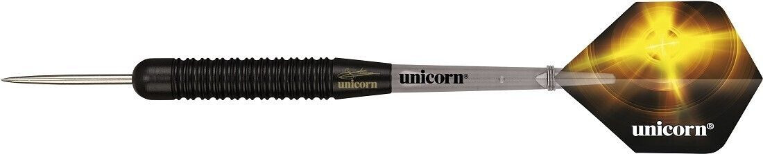 Unicorn Darts Black Brass Gary Anderson 100% Brass Steeltip 27g