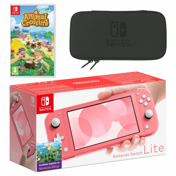 Nintendo Switch Lite koralle inkl. Animal Crossing: New Horizons, Bild 3