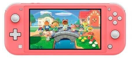 Coral switch lite clearance animal crossing