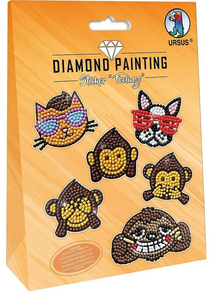 Ursus Diamond Painting Sticker Feelings