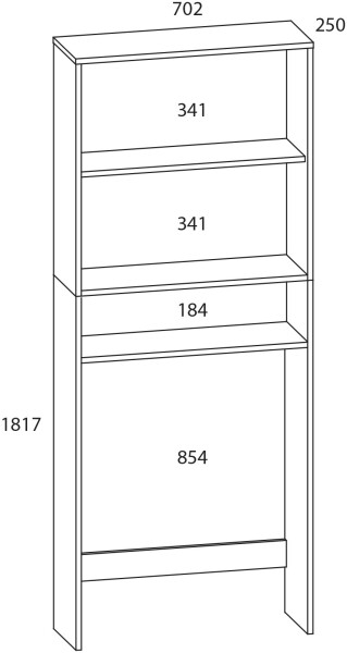 VCM Lona 64x182cm Buche, Bild 5