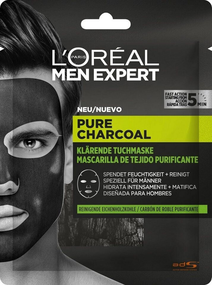 L'Oréal Pure Charcoal Sheet Mask (30g)