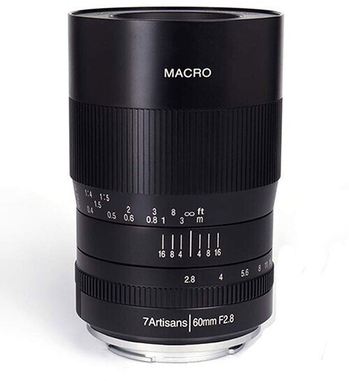 7artisans 60mm f2.8 Macro Canon M