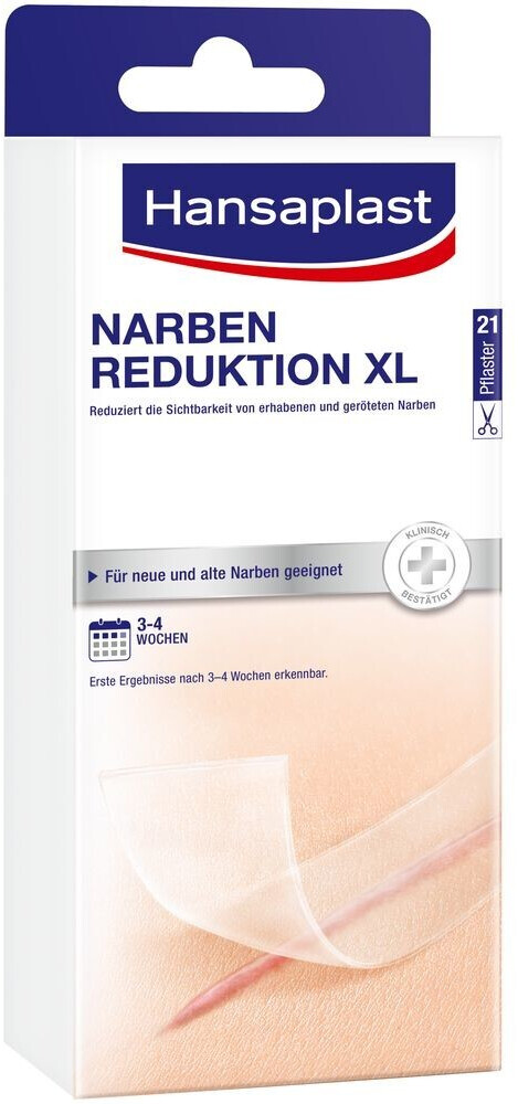 Hansaplast Med narben reduktion xl (21 stk.)