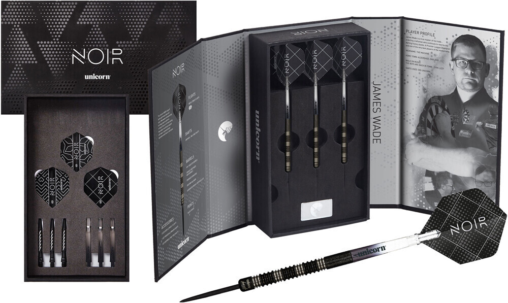 Unicorn Darts James Wade Noir Premier League Steel Tip 24g