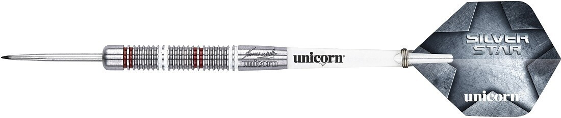 Unicorn Darts Silver Star James Wade 80% Tungsten Steel Tip