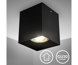 schwarz Aufbaustrahler LED GU10 € Preisvergleich | (BKL1242) ab B.K.Licht 19,99 Metall bei