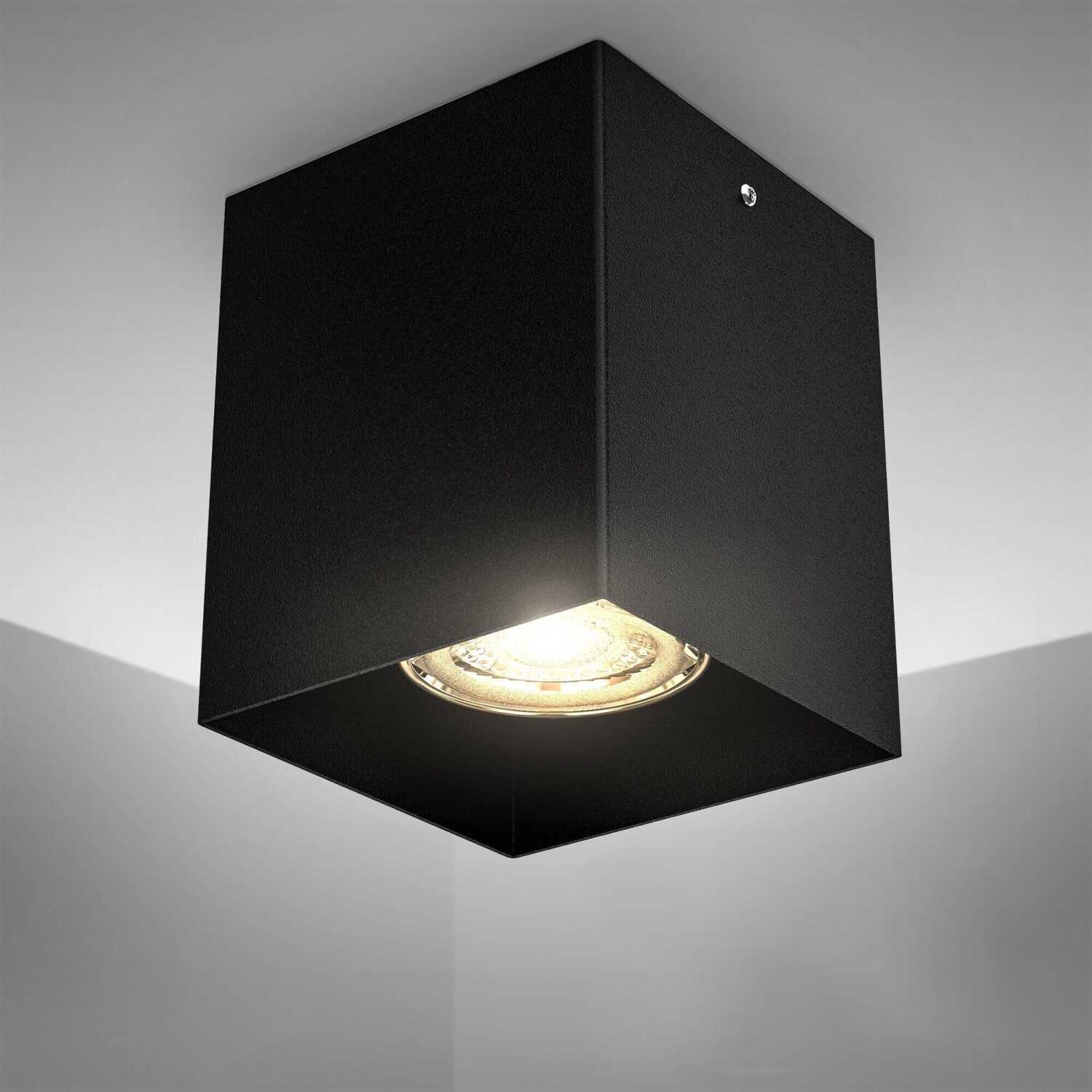 B.K.Licht LED Aufbaustrahler GU10 Metall schwarz (BKL1242) ab 19,99 € |  Preisvergleich bei | Deckenlampen