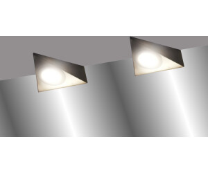 Trango LED Unterbauleuchte modern Schranklicht Erweiterung nickel matt TG6739-12