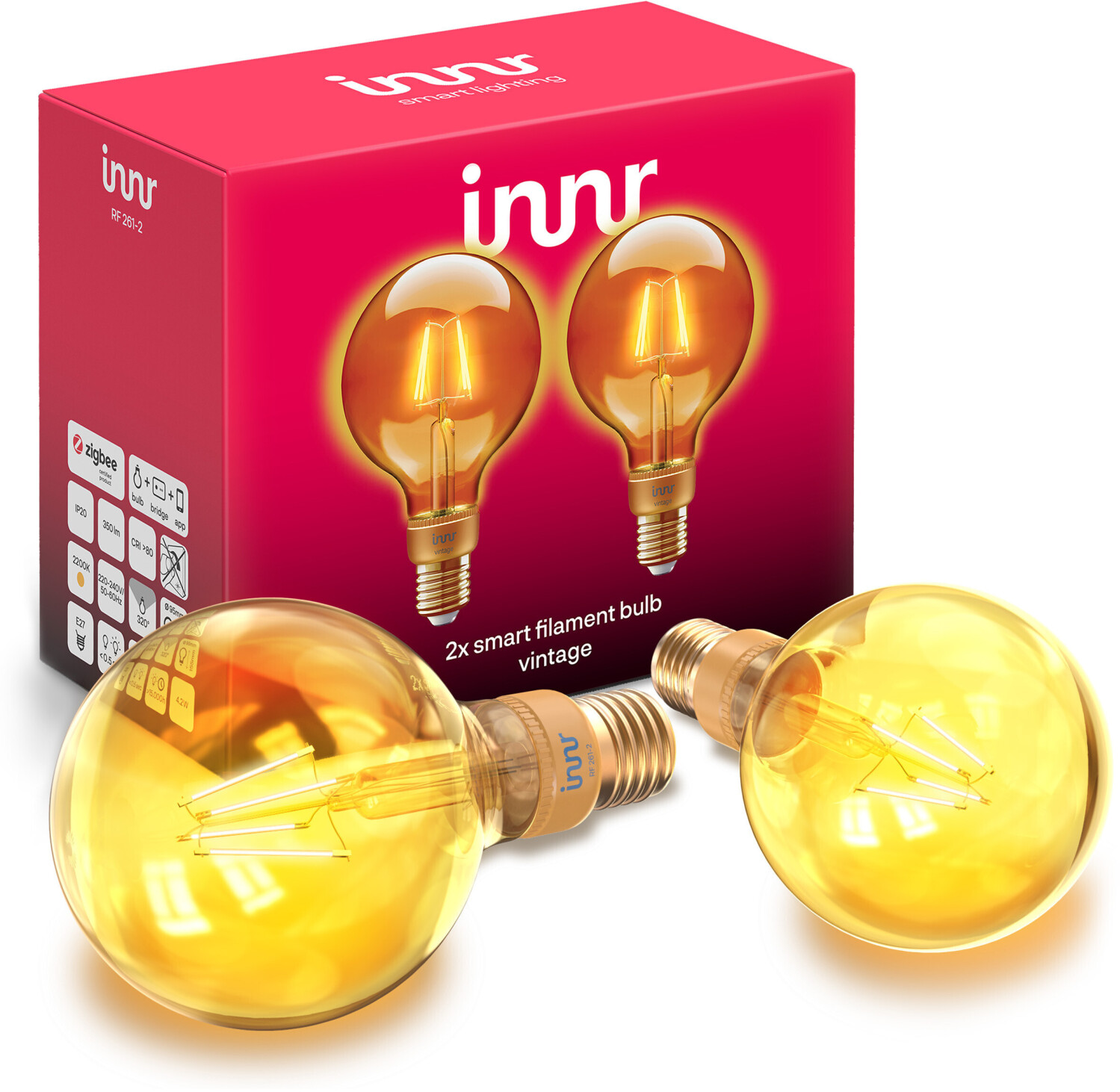 innr Smart LED Globe G95 Set of 2 (RF261-2)