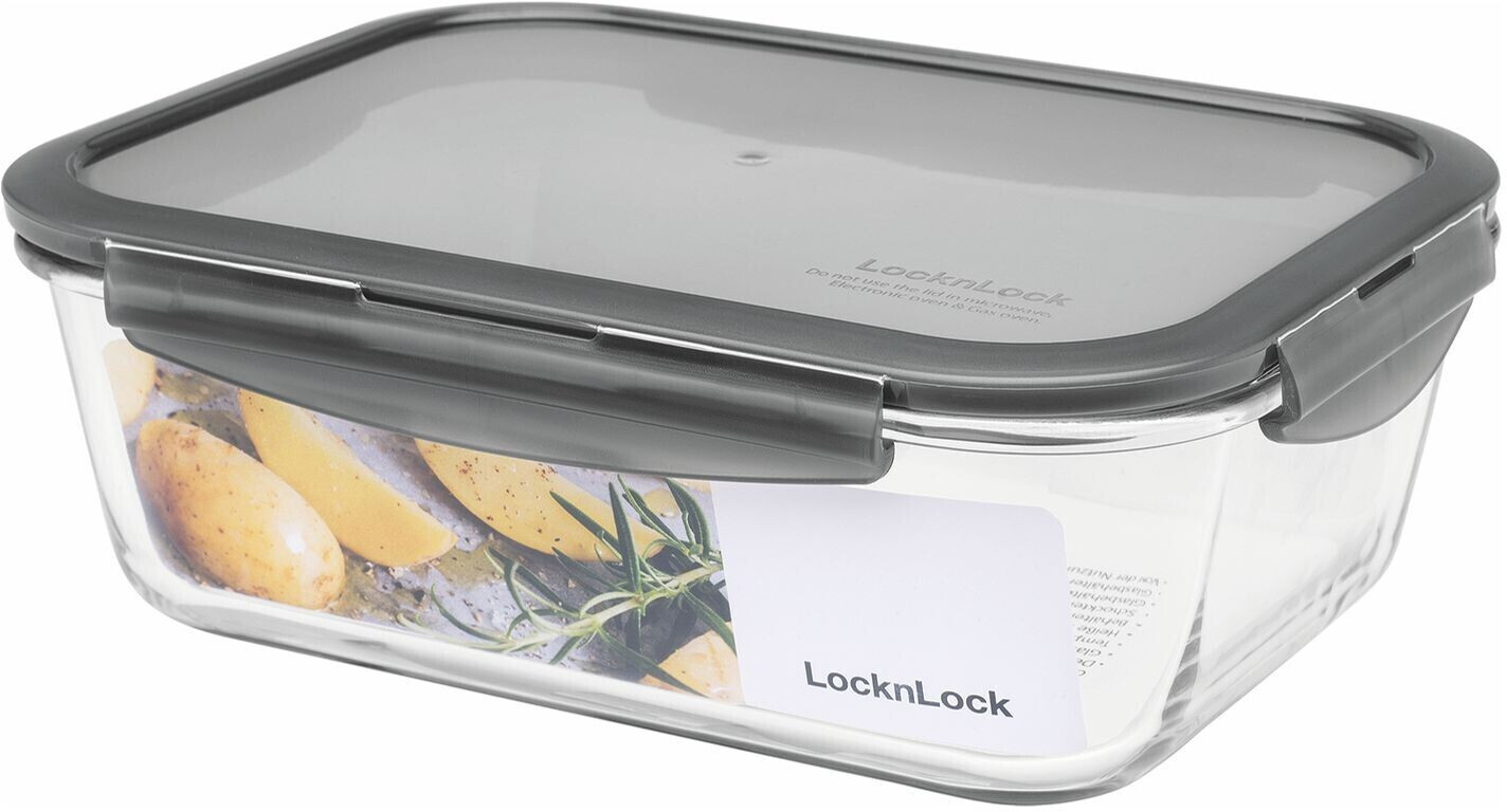 Lock&Lock Boroseal food storage box rectangular gray 2 L