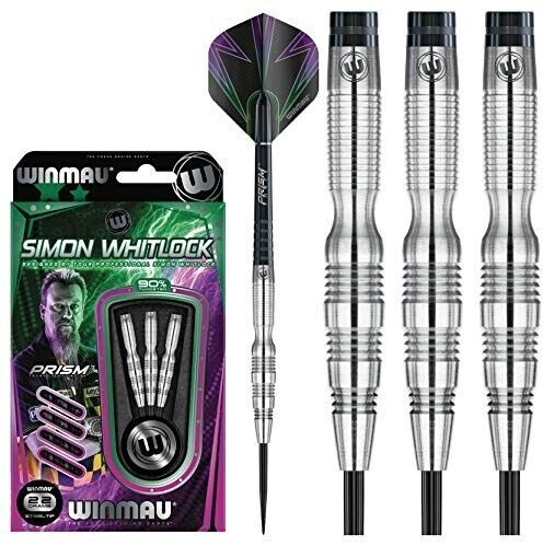 Winmau Simon Whitlock Steeldarts 90 % Tungsten Silver 22 gram