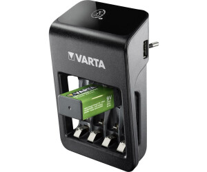 Varta Consumer Batteries  Cargador de pilas Eco + 4 baterias AAA