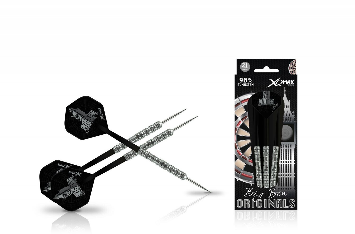 XQMax Benito van de Pas Original Tungsten Steel Darts